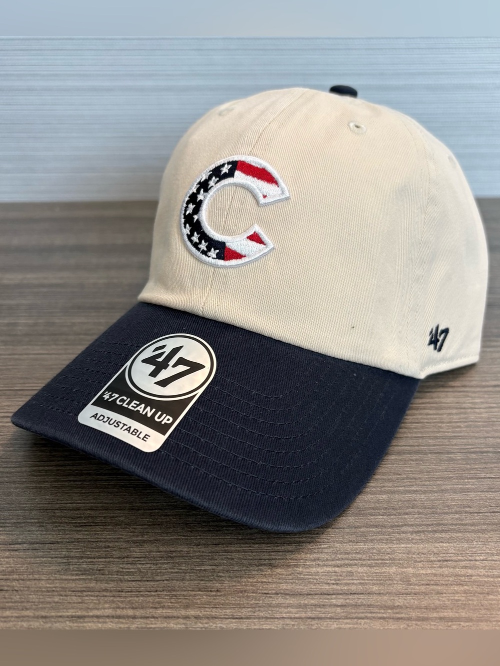 ‘47 Limited Edition American Flag Chicago Cubs Clean Up Adjustable Hat USA